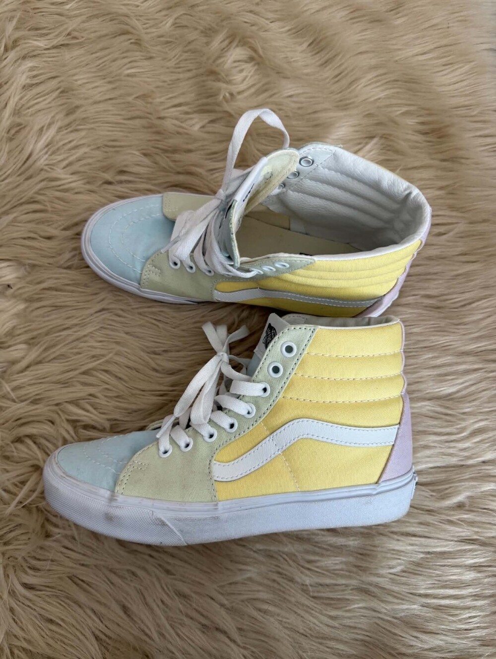 Vans Sk8-Hi High-top Sneakers Multicolor Pastel Men's Size 6.5